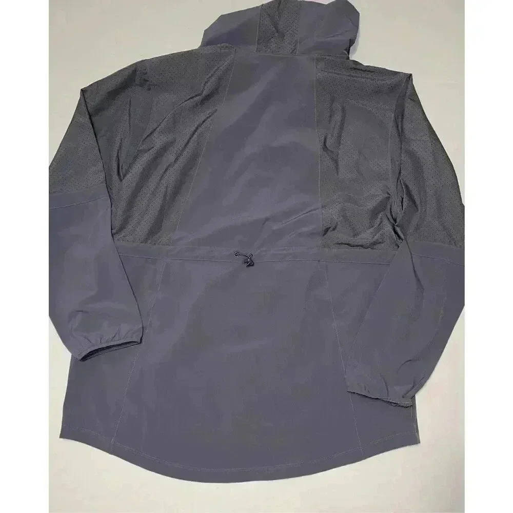 Under  Armour Heatgear Cooling Lightweight  1/4 Zip Gray Jacket Hoodie Mens L - Picture 6 of 7